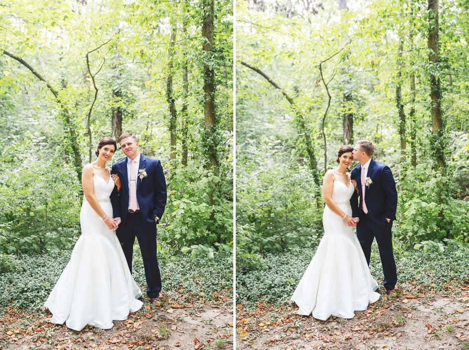 Central Illinois bride and groom portraits
