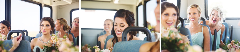 Bride and bridesmaids getting ready for wedding by Rachael Schirano Photography