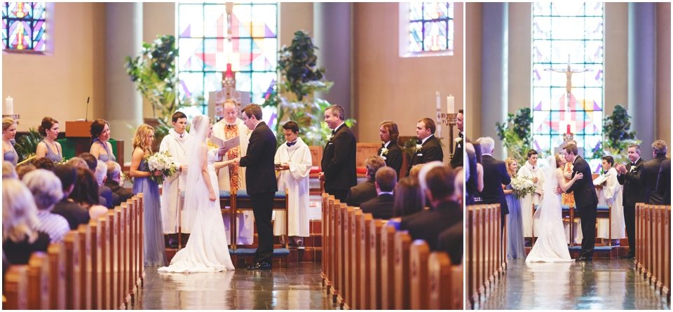 Holy Trinity Church Bloomington IL Wedding - Rachael Schirano Photography