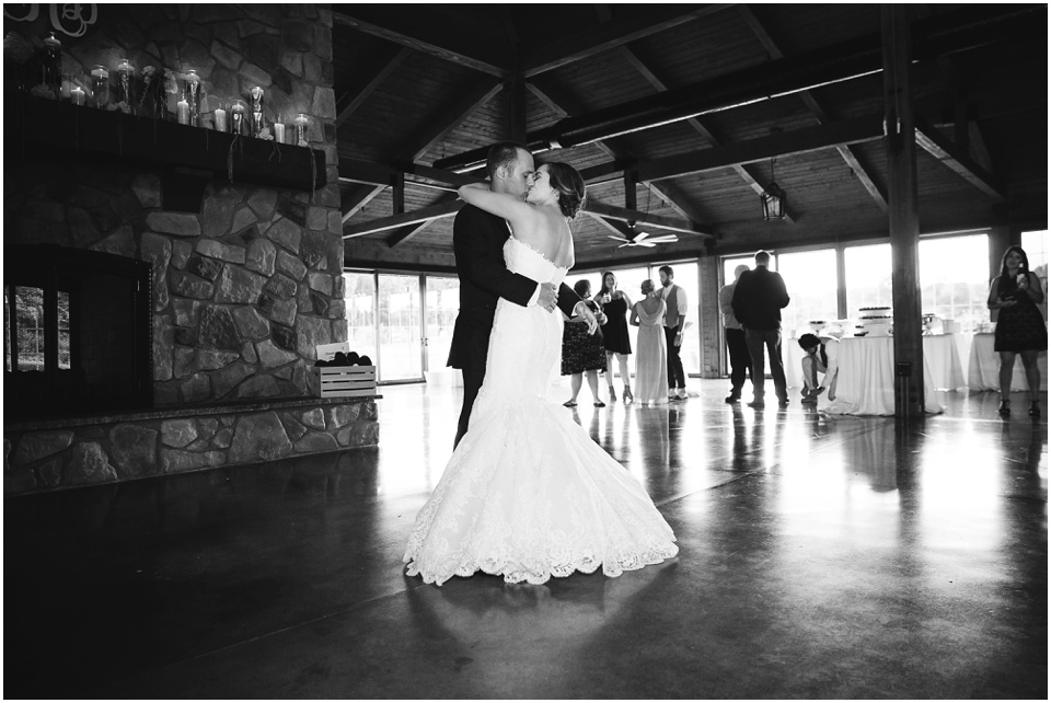 outdoor wedding photography,First dance at wedding barn reception by Bloomington Illinois Wedding Photographer Rachael Schirano