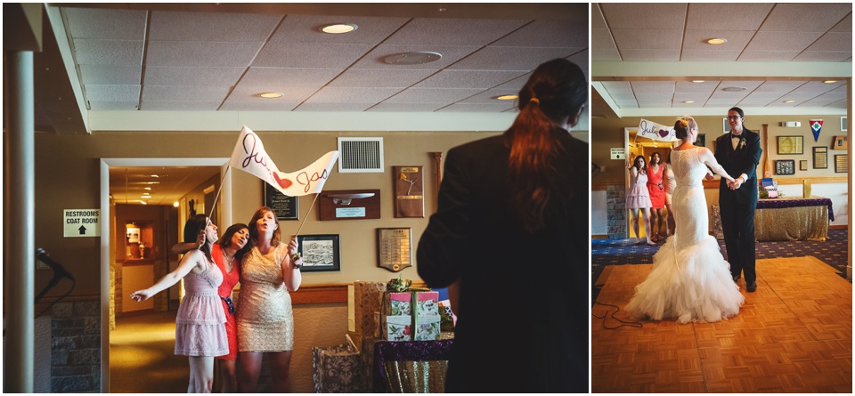 peoria illinois wedding photos,Ballroom Wedding Reception at Illinois Valley Yacht and Canoe Club Wedding