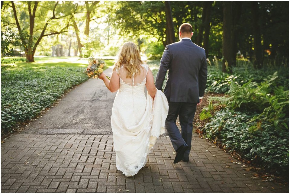 Bloomington Illinois Wedding - bride and groom portraits
