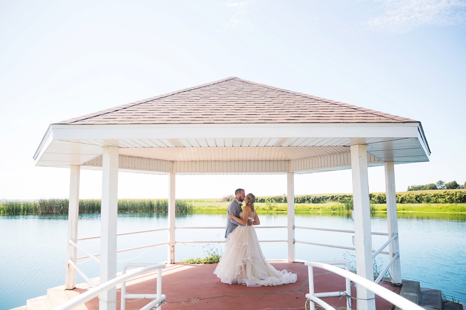 Central Illinois Lakefront Wedding Photography, Central Illinois pink and navy wedding by Rachael Schirano Photography