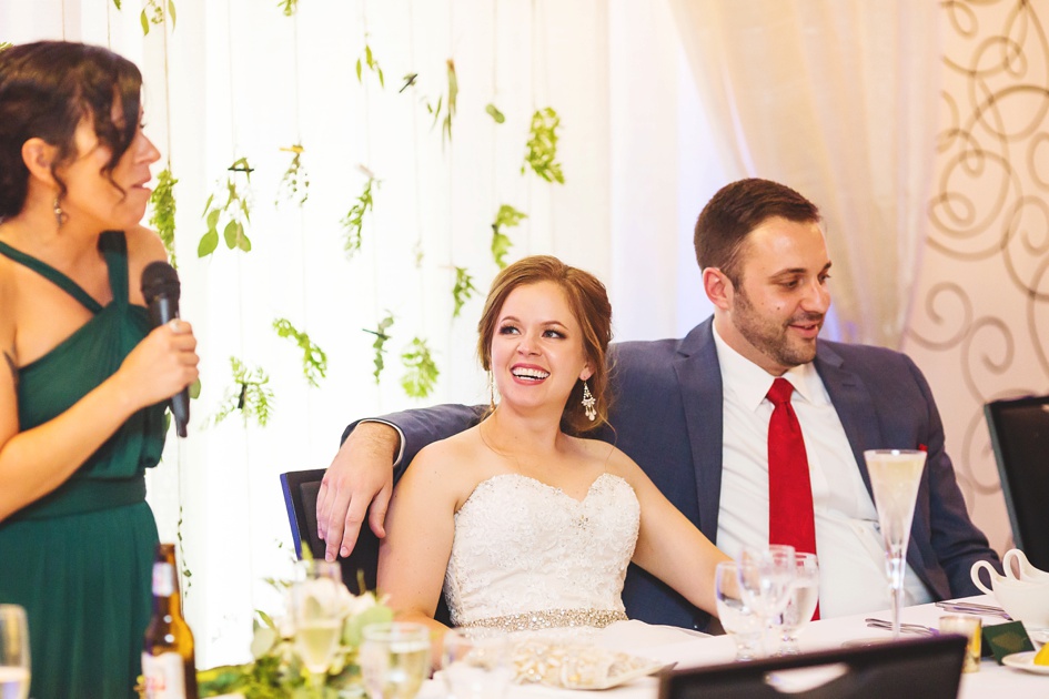Springfield Illinois Wedding Photographer, central illinois wedding reception toasts