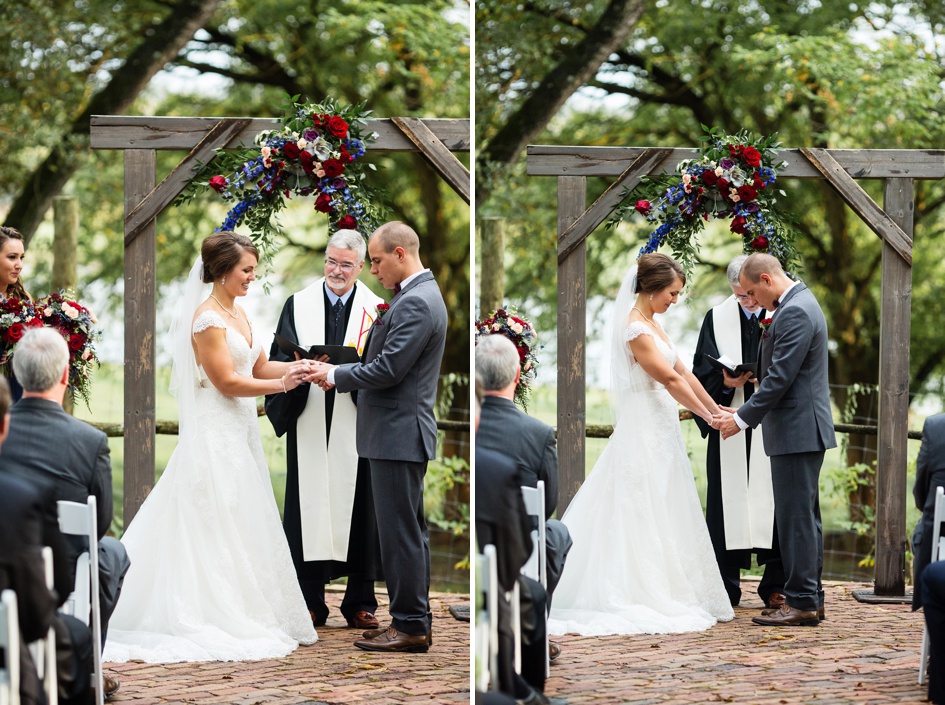 outdoor Illinois wedding photography, outdoor wedding ceremony, central illinois