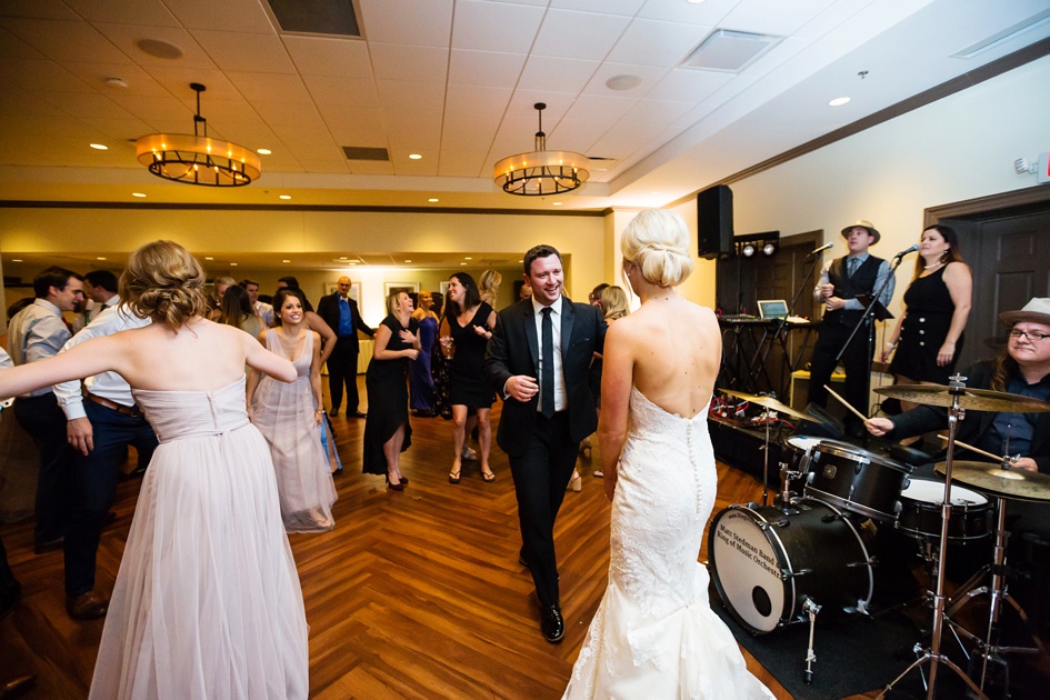 Central Illinois wedding reception dancing