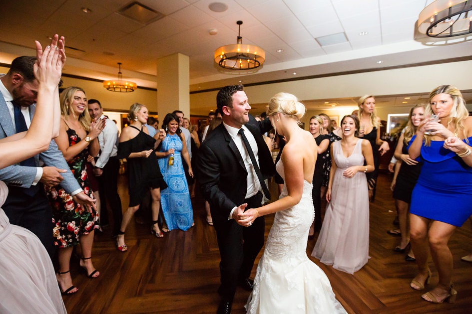 Central Illinois wedding reception dancing