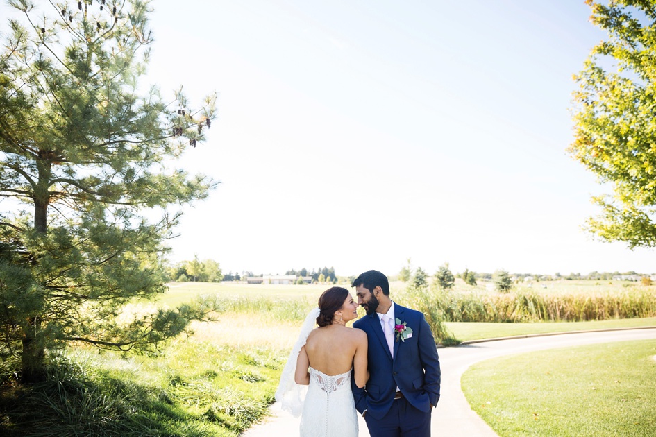 peoria Illinois wedding photographer, Central Iliinois bride and groom portraits by Rachael Schirano Photography.