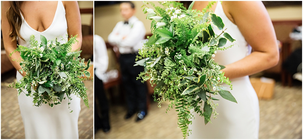 An elegant and classic Illinois wedding at Epiphany Catholic Church in Normal and The Castle Theater in Bloomington.