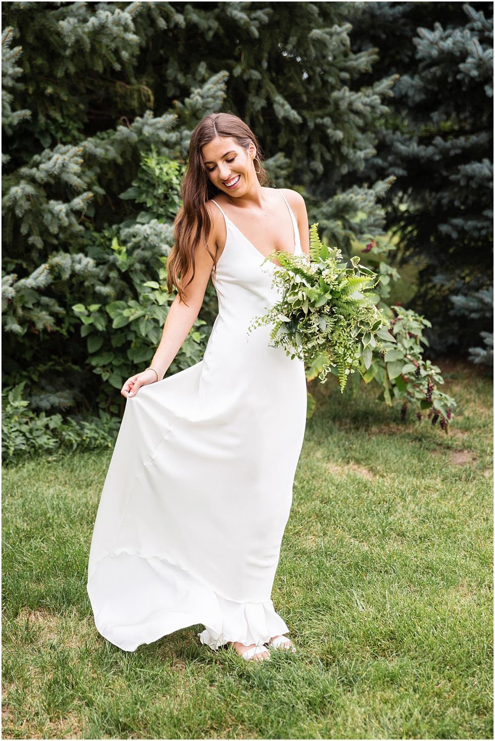 Clare and Connor's elegant and classic Bloomington, IL wedding. 