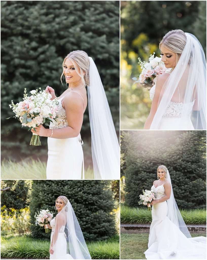 Carly and Mick's Fall Allerton Park Wedding