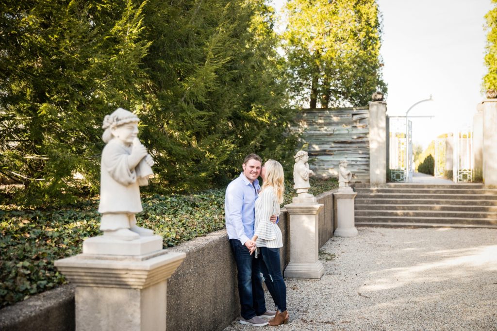 Champaign IL engagement session, Central Illinois engagement photographer, what to wear for your engagement session, pine tree engagement photos, couple's portraits, engaged couple, outdoor engagement