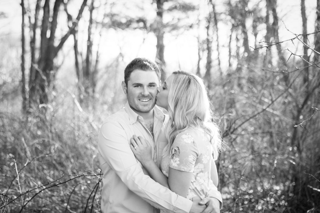 Champaign IL engagement session, Central Illinois engagement photographer, what to wear for your engagement session, pine tree engagement photos, couple's portraits, engaged couple, outdoor engagement