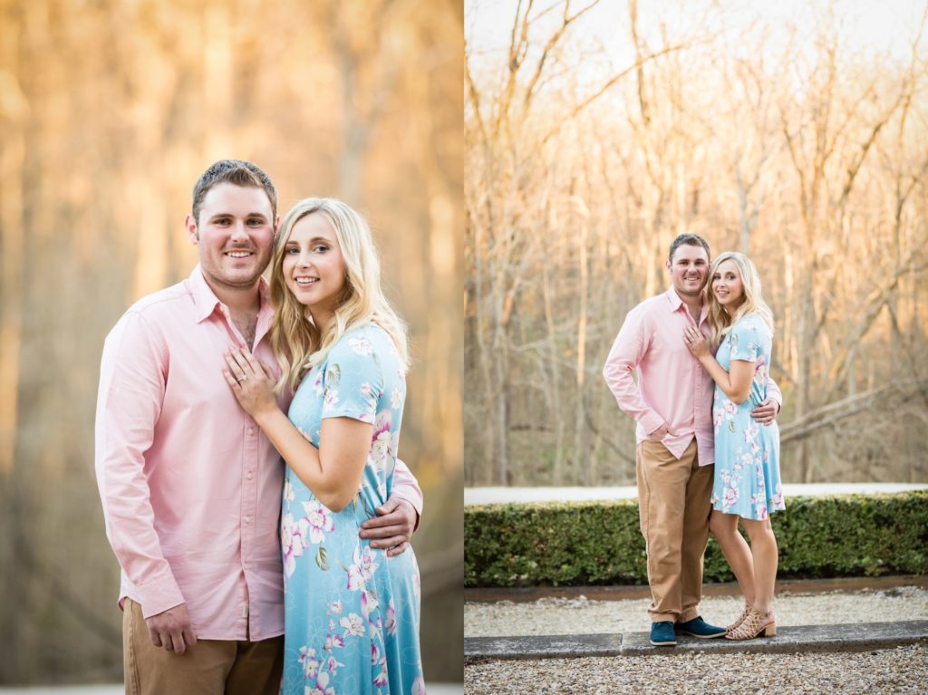 Champaign IL engagement session, Central Illinois engagement photographer, what to wear for your engagement session, pine tree engagement photos, couple's portraits, engaged couple, outdoor engagement