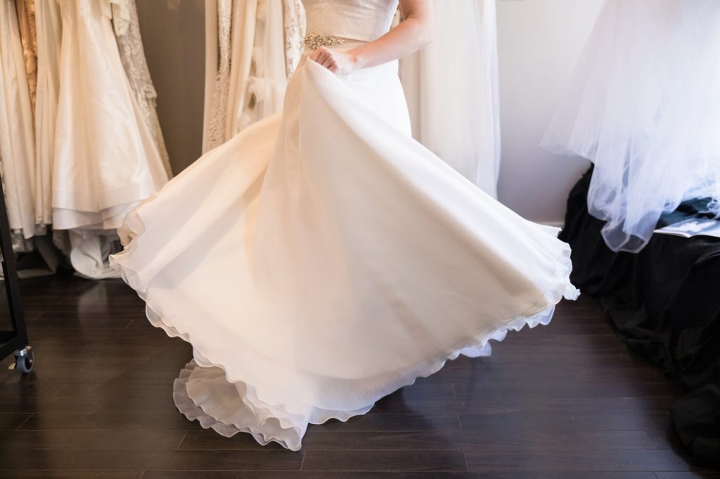 Bloomington IL editorial photographer, Central Illinois editorial photographer, Honey Bridal wedding dresses, bridal dress model