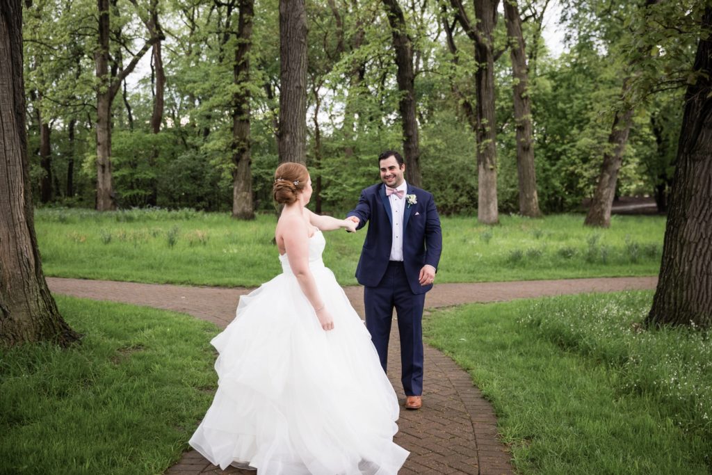 Bloomington IL wedding photographer, Central Illinois wedding photographer, Peoria IL wedding photographer, Champaign IL wedding photographer, blush pink and navy blue wedding colors, romantic wedding, bride and groom portraits