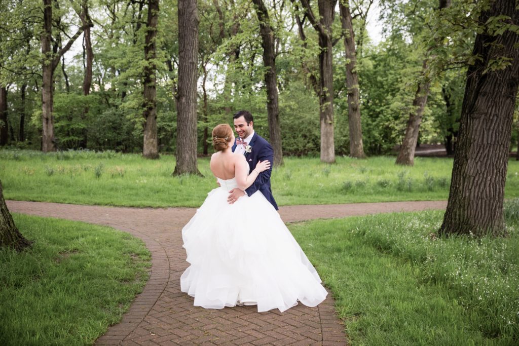 Bloomington IL wedding photographer, Central Illinois wedding photographer, Peoria IL wedding photographer, Champaign IL wedding photographer, blush pink and navy blue wedding colors, romantic wedding, bride and groom portraits