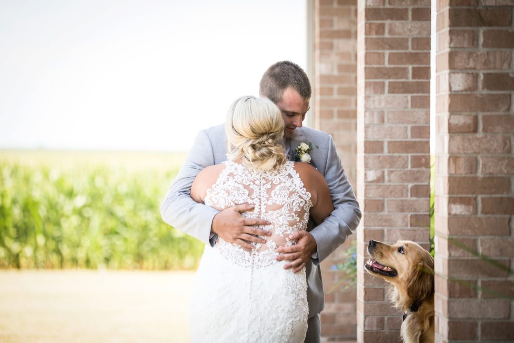 Bloomington IL wedding photographer, Central Illinois wedding photographer, Peoria IL wedding photographer, Champaign IL wedding photographer, blue wedding colors, first look