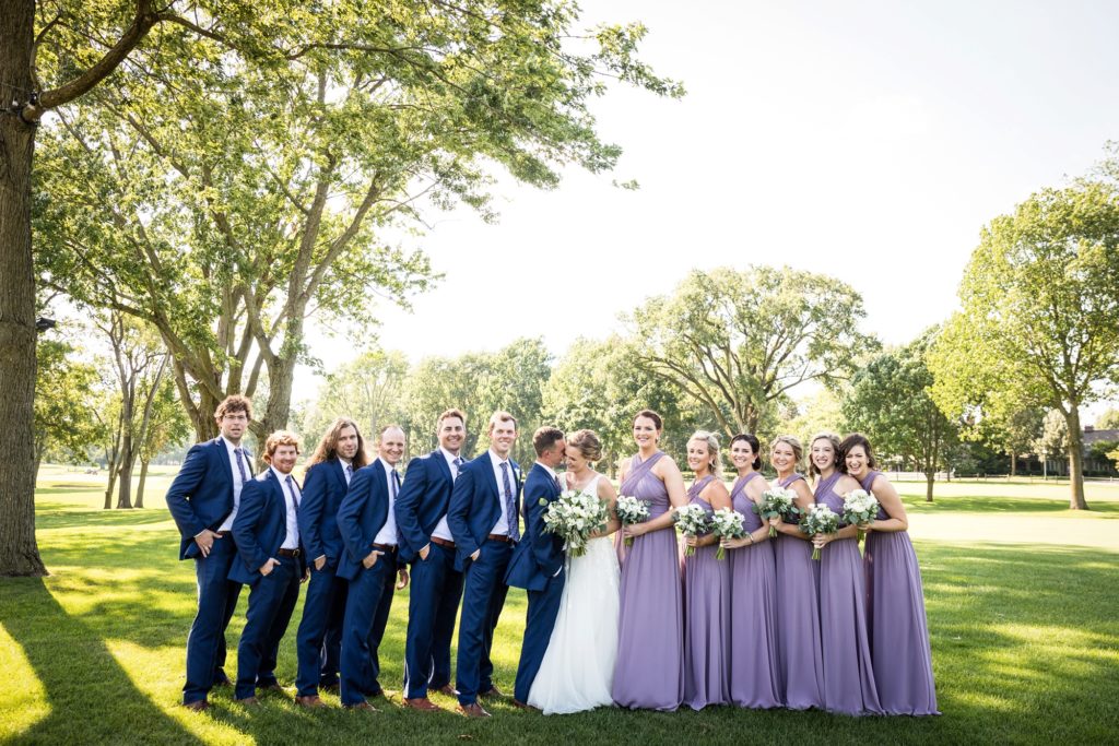 Bloomington IL wedding photographer, Central Illinois wedding photographer, Peoria IL wedding photographer, Champaign IL wedding photographer, purple and navy wedding colors, lavender and navy wedding colors, romantic wedding, wedding portraits, wedding portraits
