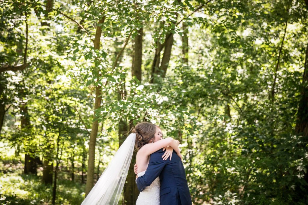 Bloomington IL wedding photographer, Central Illinois wedding photographer, Peoria IL wedding photographer, Champaign IL wedding photographer, purple and navy wedding colors, lavender and navy wedding colors, romantic wedding, first look, bride and groom portraits