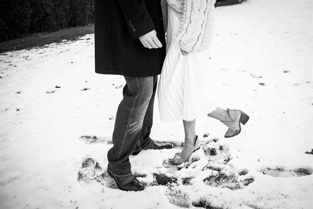 Bloomington Winter Engagement rachael schirano photography