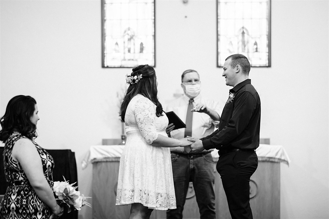Easton United Methodist Church Wedding RACHAEL SCHIRANO photography