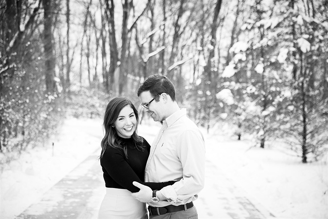 Illinois Winter Engagement RACHAEL SCHIRANO photography